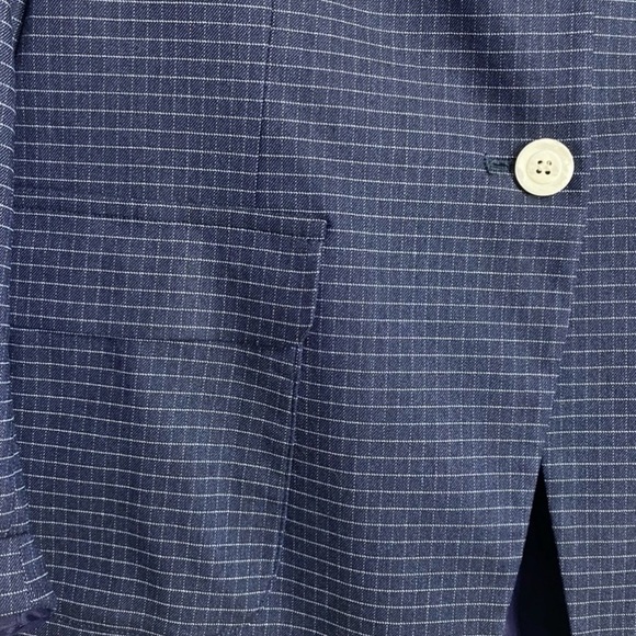 Vintage Blue Blazer Jacket - Picture 3 of 5